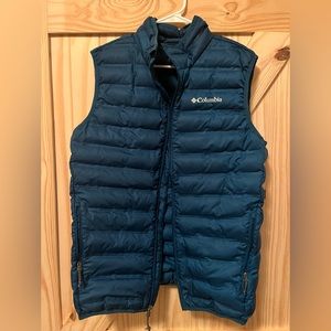 Men’s M Columbia Down Vest 650 fill